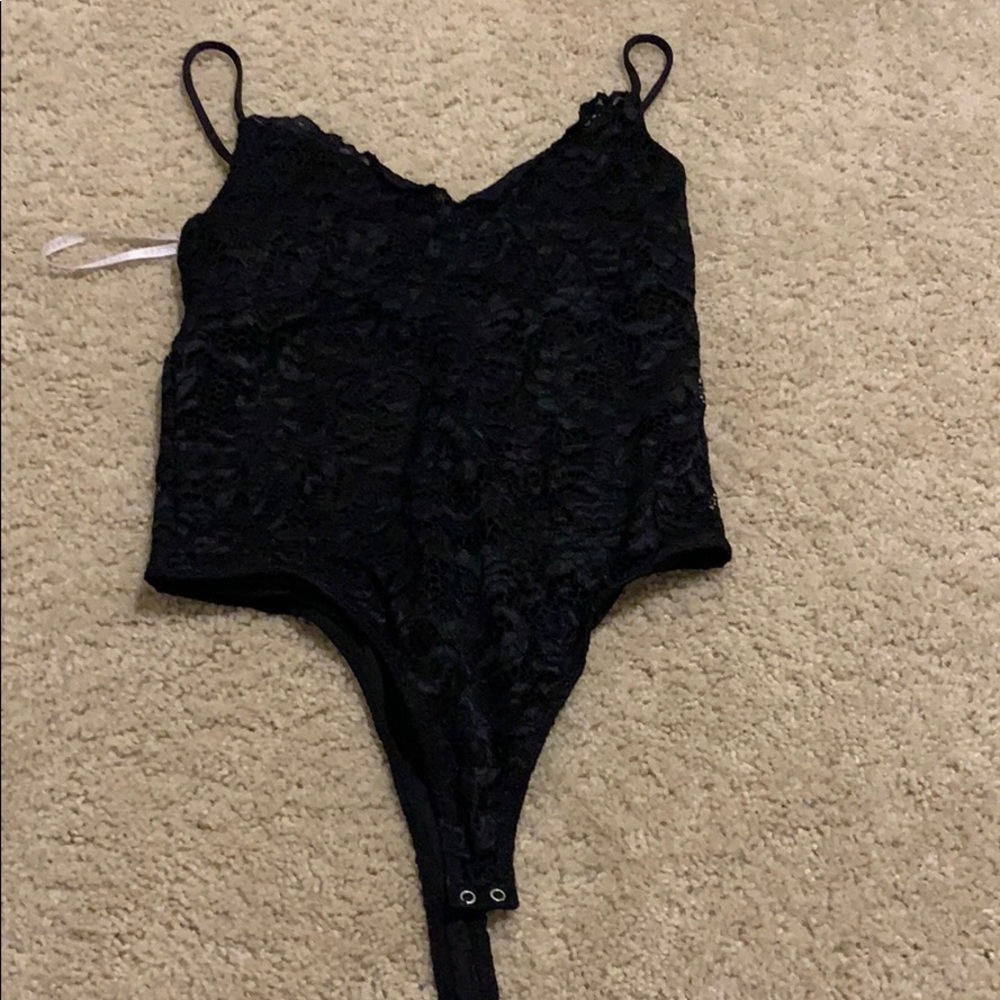 Laced bodysuit